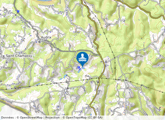 Etangs Du Bos sur la carte