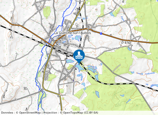 Etang De Robinson sur la carte