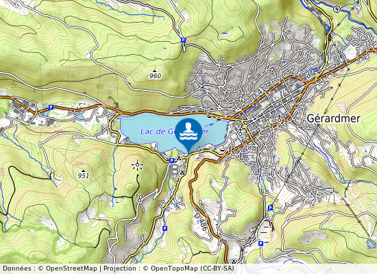 La Tocade Ramberchamp sur la carte