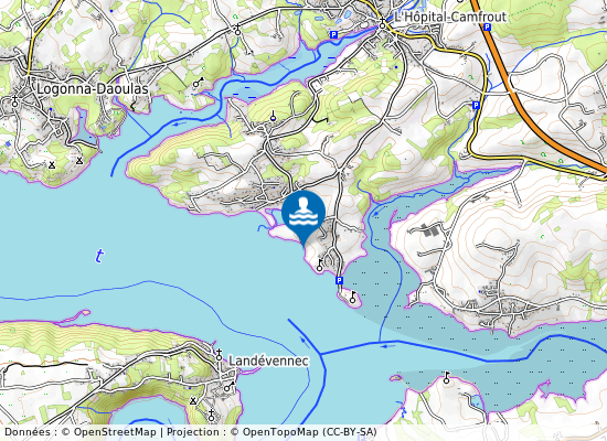 Kerdreolet sur la carte